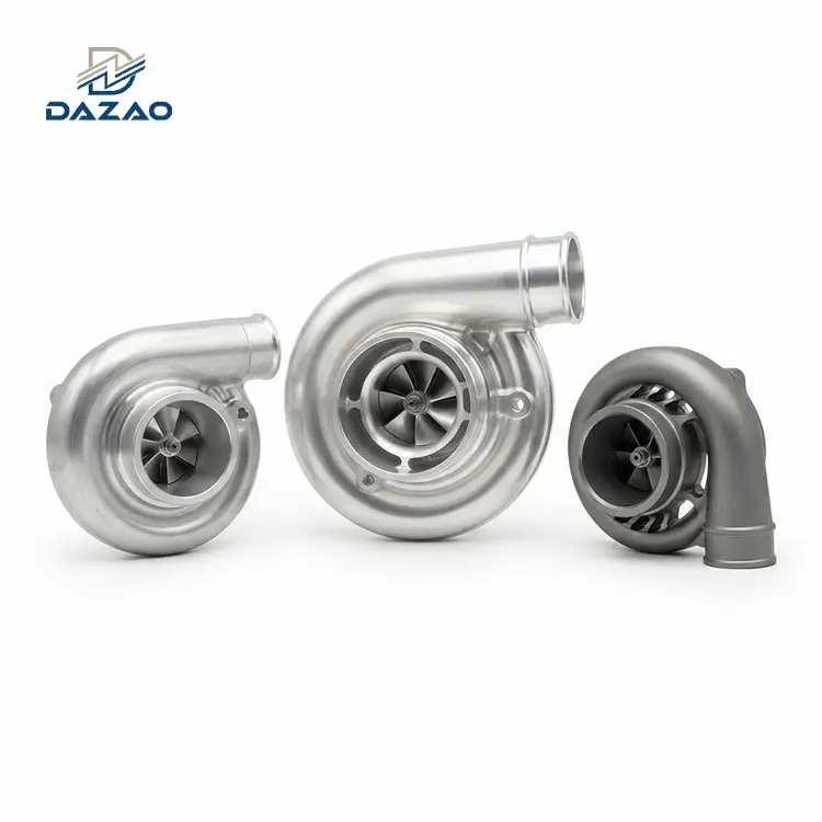Kućište aluminijumskog turbo kompresora 5 osi CNC servis za glodanje
